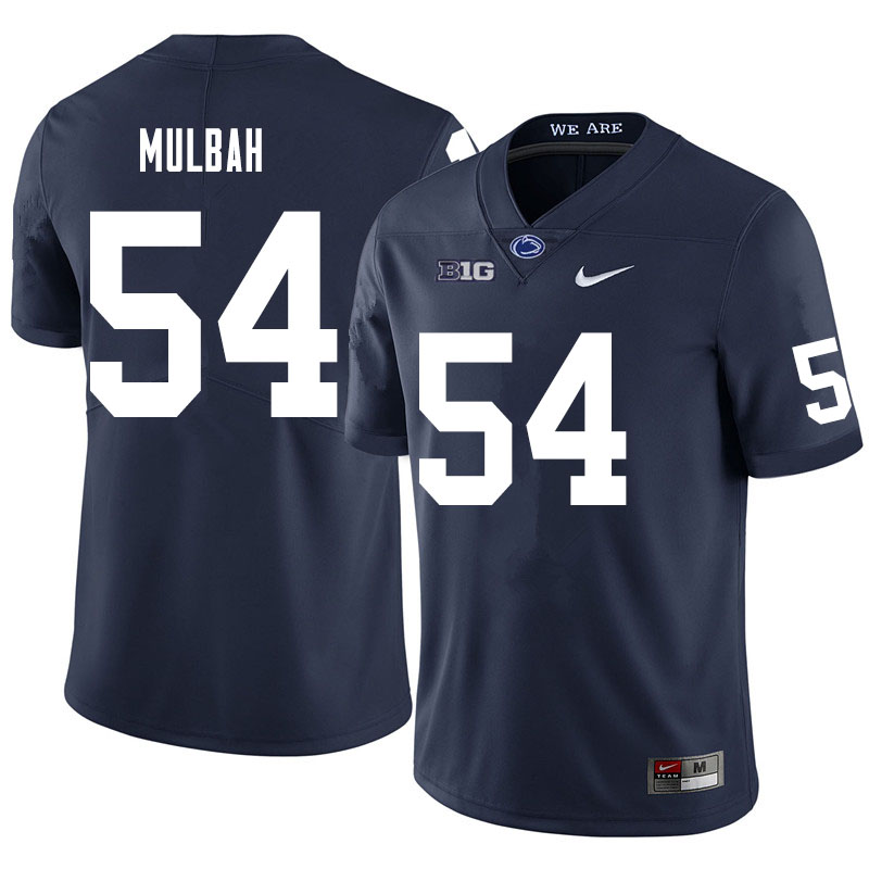 NCAA Nike Men's Penn State Nittany Lions Fatorma Mulbah #54 College Football Authentic Navy Stitched Jersey UBB2198MF